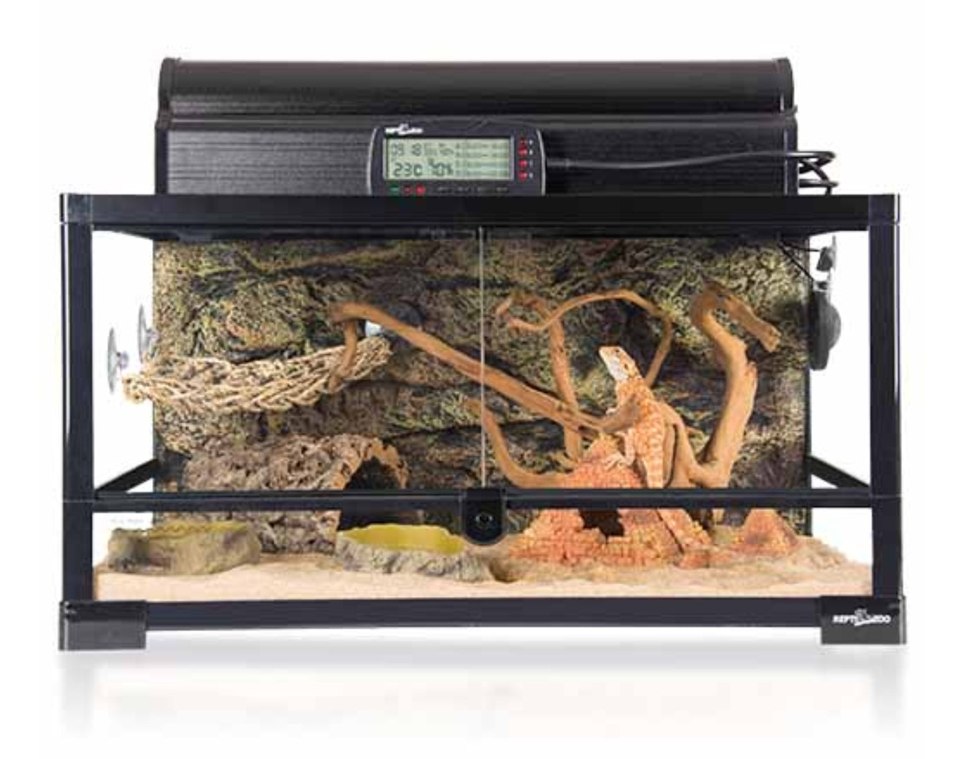 ReptiZoo Straw-Weaving Hammock - Suction Cup