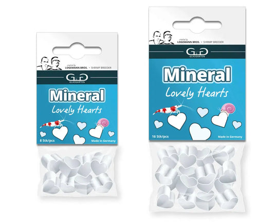 GlasGarten Mineral Hearts