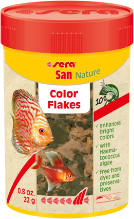 Sera San Nature Colour Flakes