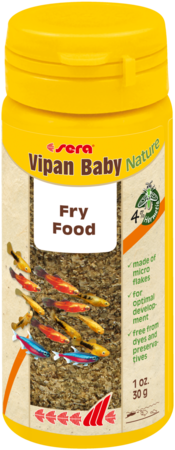 Sera Vipan Baby Nature Fry Microflakes (Best Before 03/25 *Not An Expiration*)