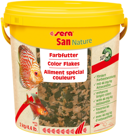 Sera San Nature Colour Flakes