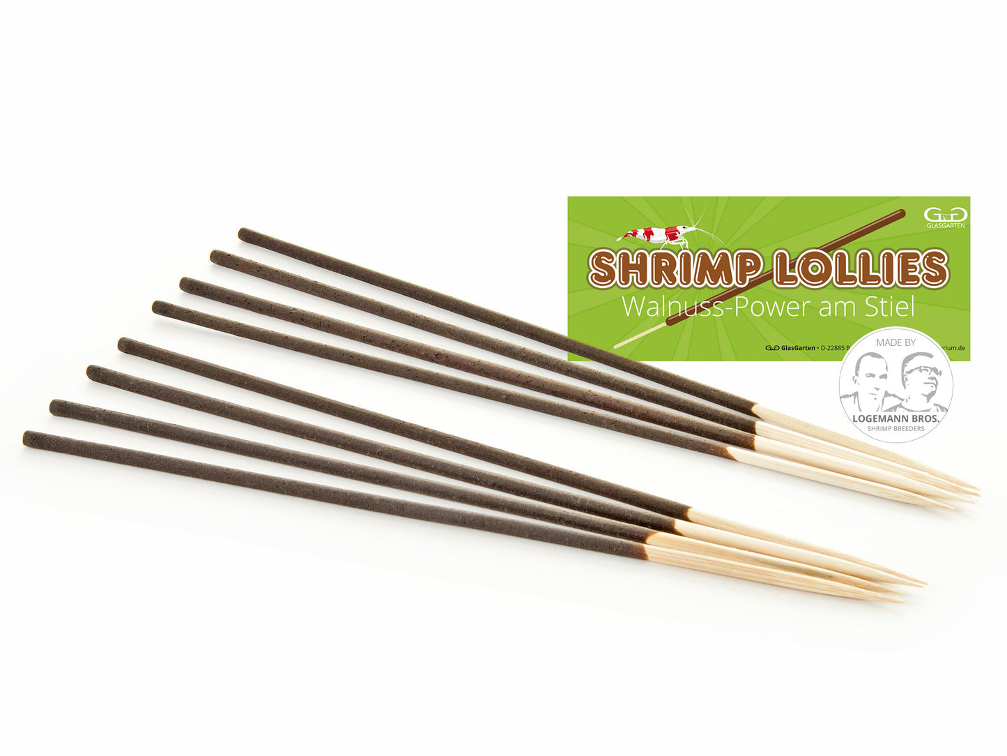GlasGarten Shrimp Lollies - Walnut Power