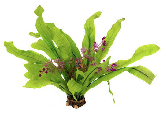 Aquaglobe Silk Marti Aquarium Plant 8"