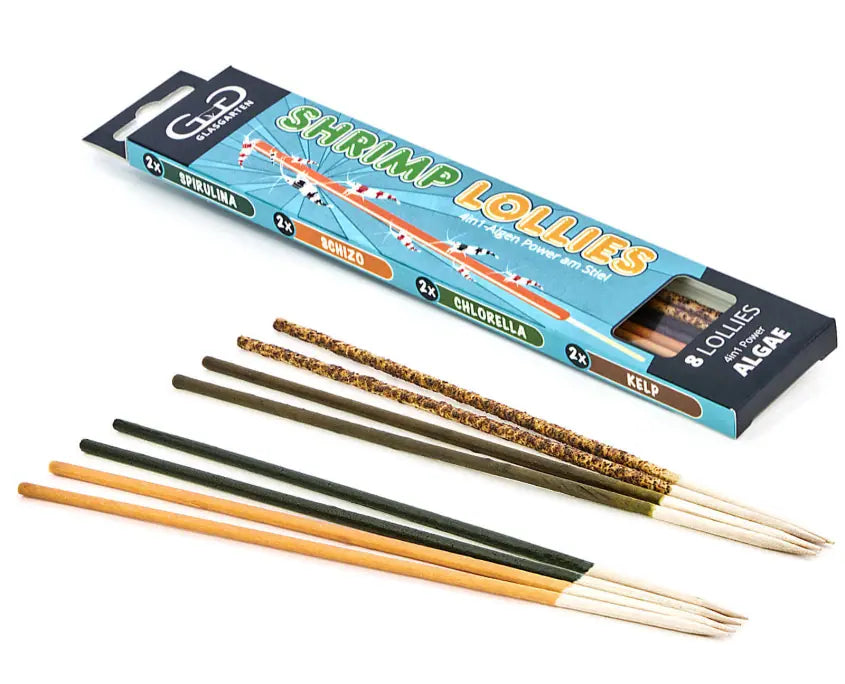 GlasGarten Shrimp Lollies - 4in1 Variety Pack (4-Options)