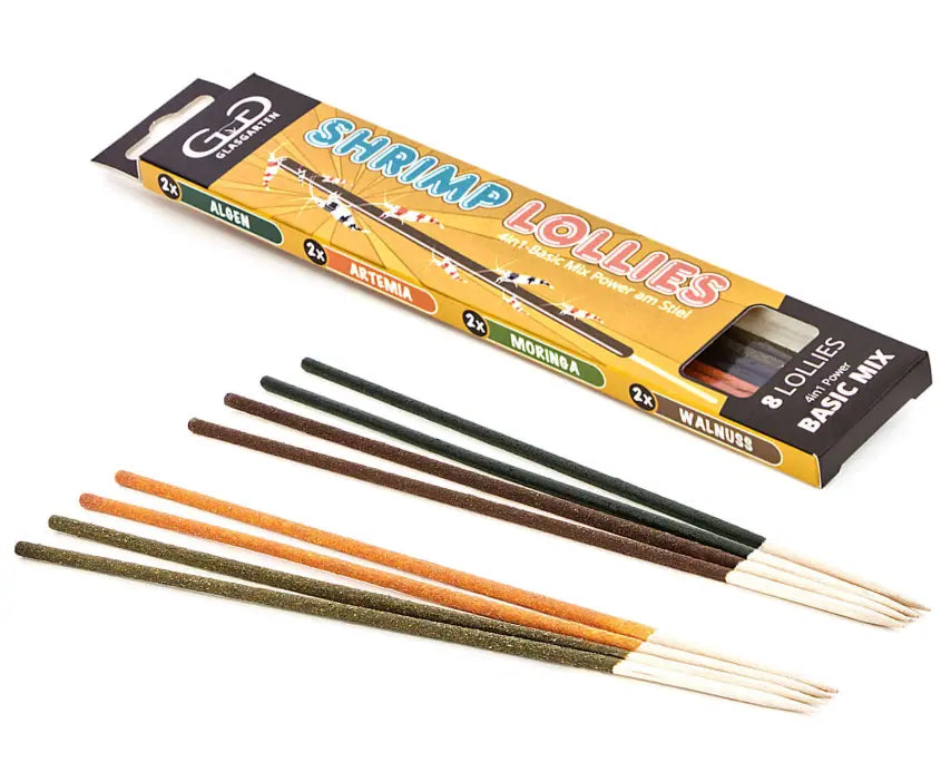 GlasGarten Shrimp Lollies - 4in1 Variety Pack (4-Options)