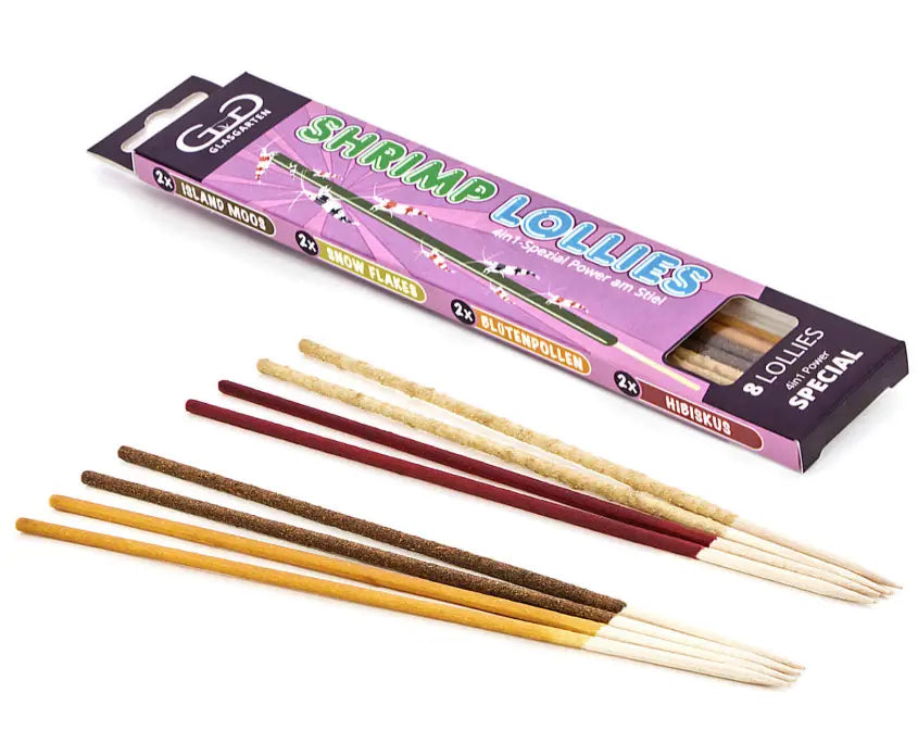 GlasGarten Shrimp Lollies - 4in1 Variety Pack (4-Options)