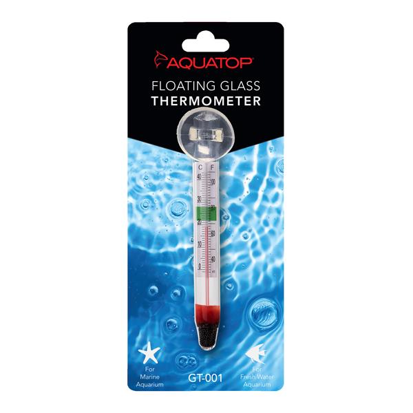 AQUATOP Glass Thermometer w/ Suction Cup