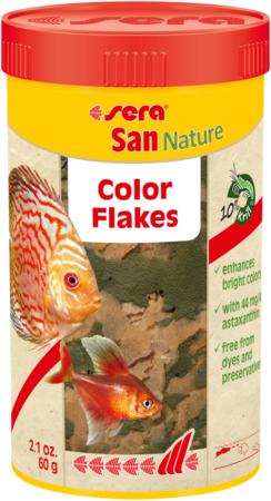 Sera San Nature Colour Flakes