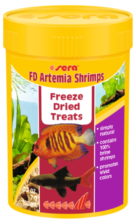 Sera Freeze Dried Artemia(Brine) Shrimp 7g