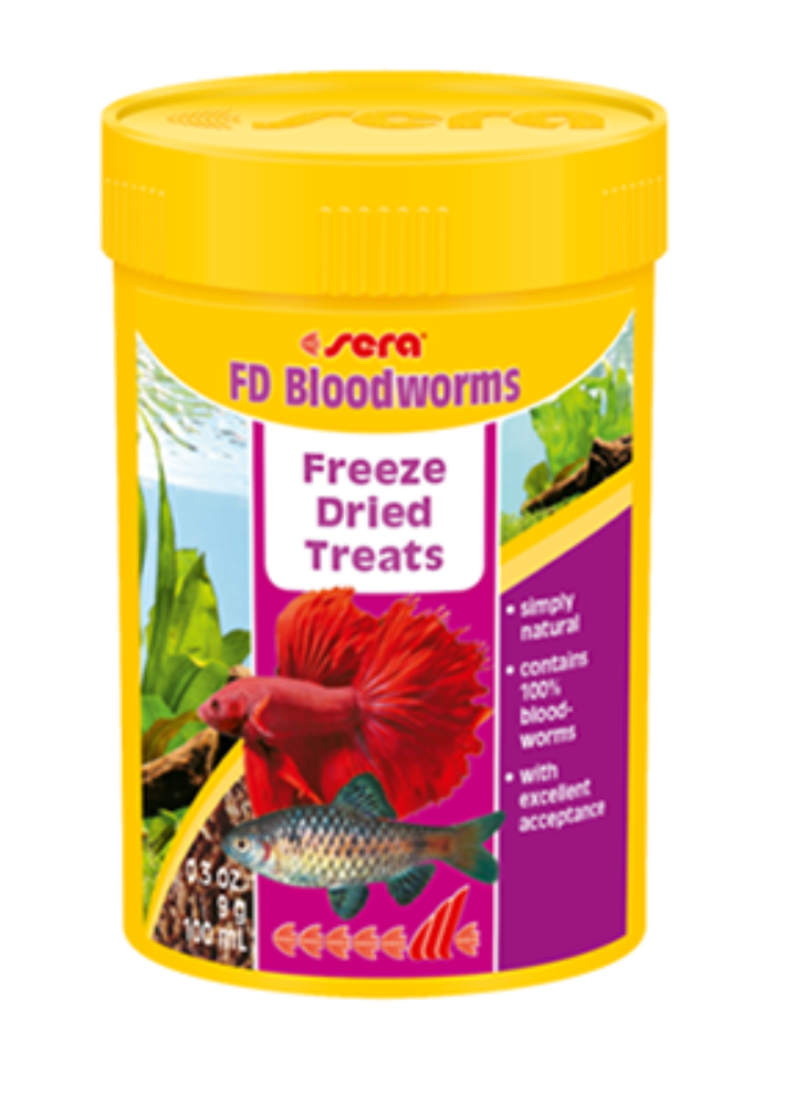 Sera Freeze Dried Bloodworms Nature 9g